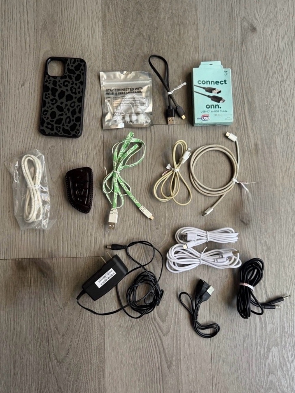 Huge Cables, Phone Accessories Chargers Electronics Lot